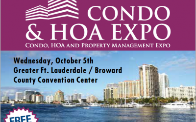 Broward County Condo & HOA Expo, Oct 5, 2016